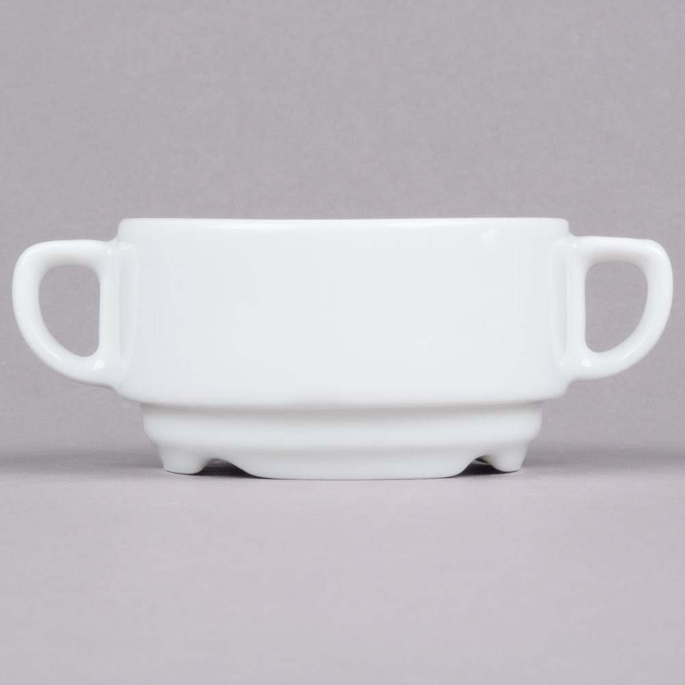 White 9 oz. Soup Bowl V31310