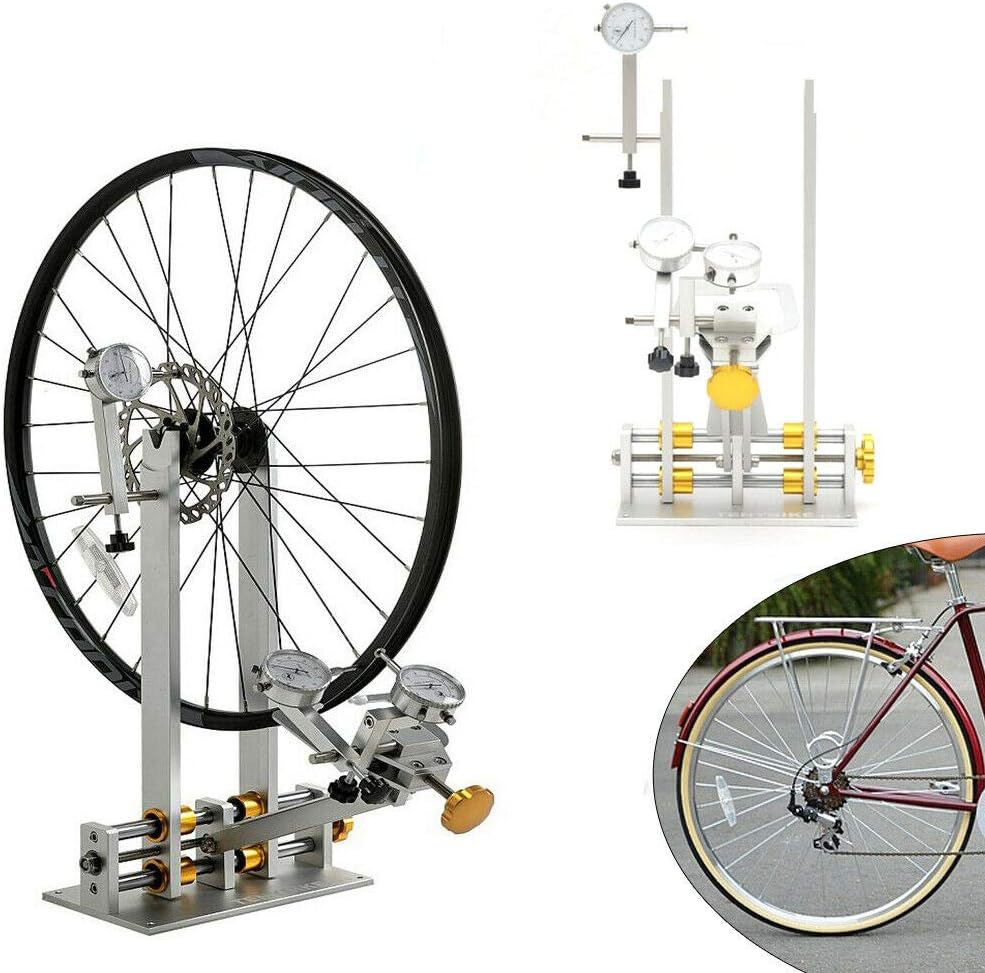 Bicycle Wheel Repair Truing Stand Bike Floor Parking Maintenance Rack Wheel Holder Fit 10" -29" P46771