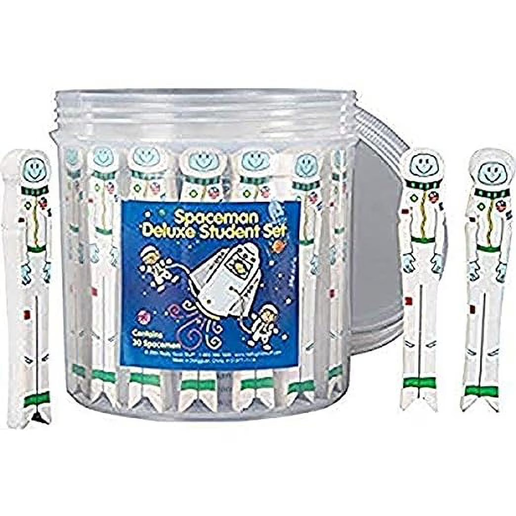 Spaceman Deluxe Student Set with 30 Spacemen in Reusable Storage Container U5922