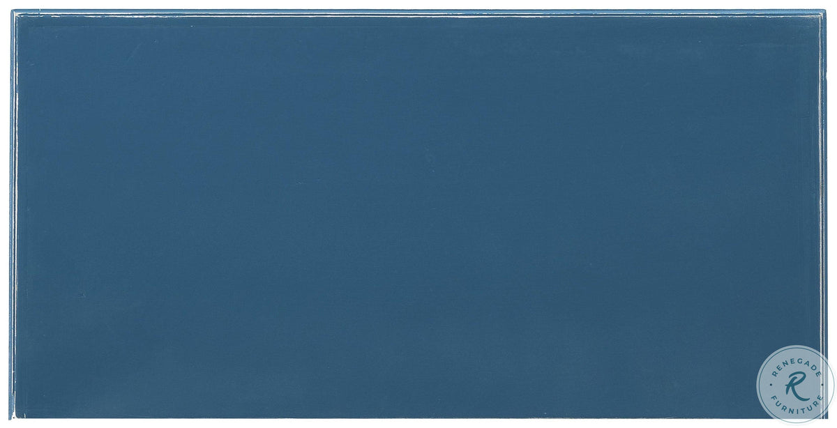 Blue White Two Door Cabinet C85850