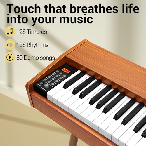 88 Key Weighted Hammer Action Digital Piano with Triple Pedal C50441