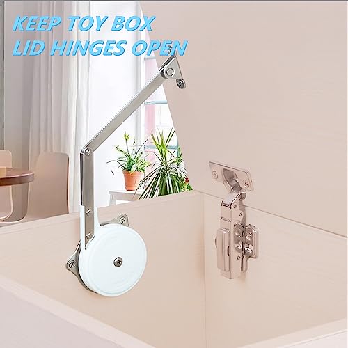 Soft Close Lid Stay Hinges for Toy Box 2 Pack O851