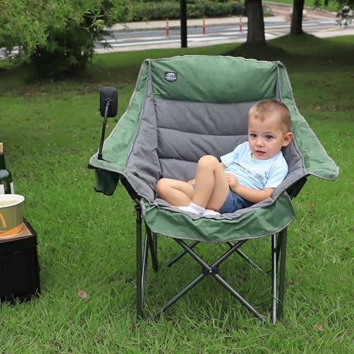 Oversized XL Folding Camping Chair with Cup Holder and Carry Bag F820482