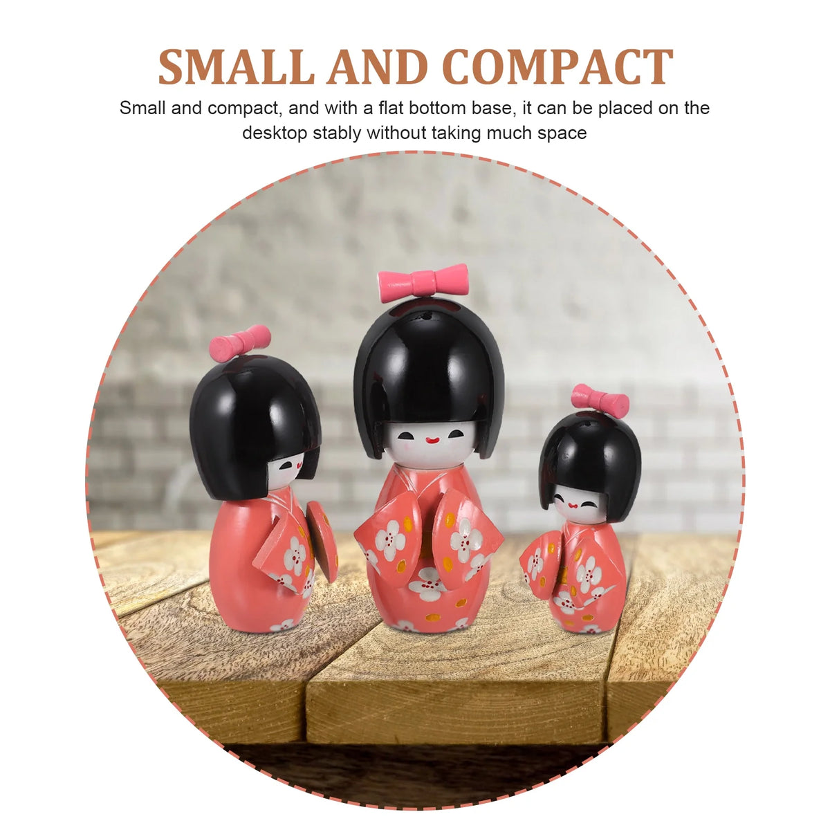Japanese Kimono Doll Home Decor Desktop Ornaments A94823