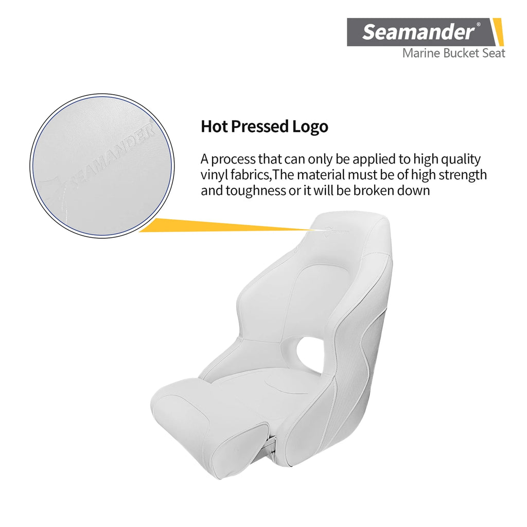 White Blue Boat Seat R18271