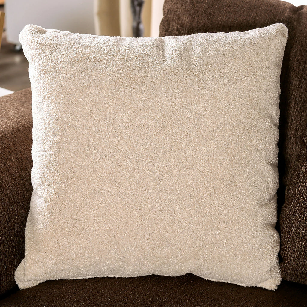 Traditional Fabric Upholstered 2-Piece Sofa Set M915