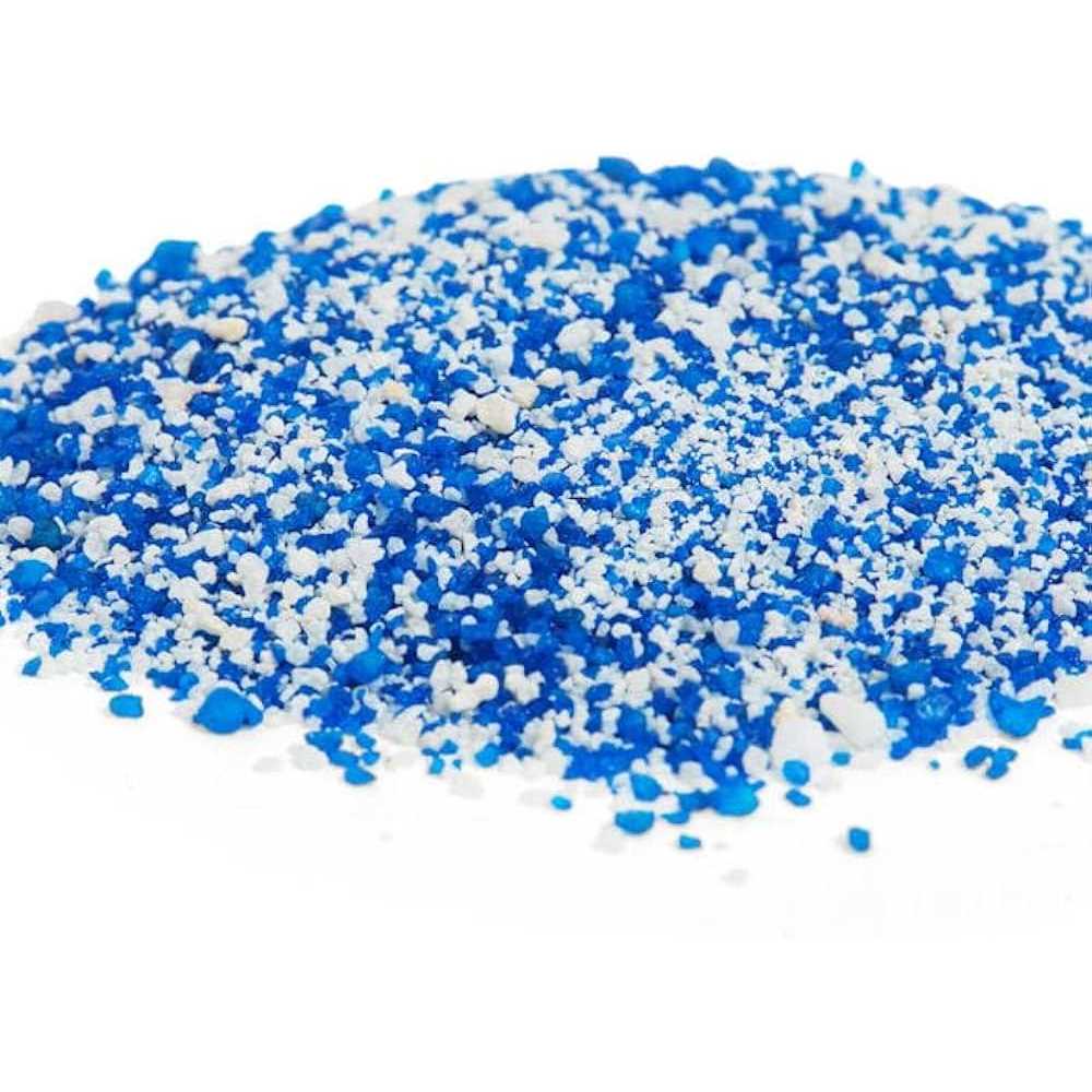 Blue & White Aquarium Sand E6912