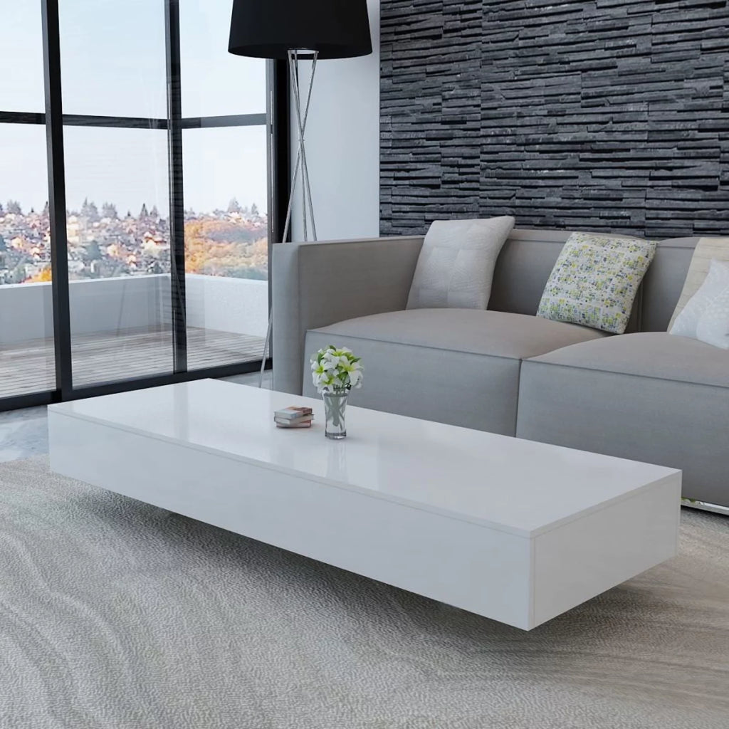 High Gloss White Coffee Table H783