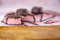 Dark Chocolate Raspberry Creams - 1lb E255