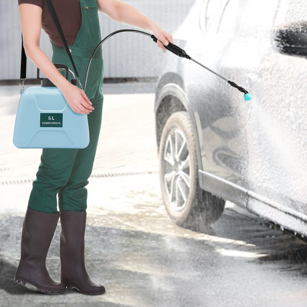 5L Electric Plant Mister Spray Bottle with Adjustable Shoulder Strap V657