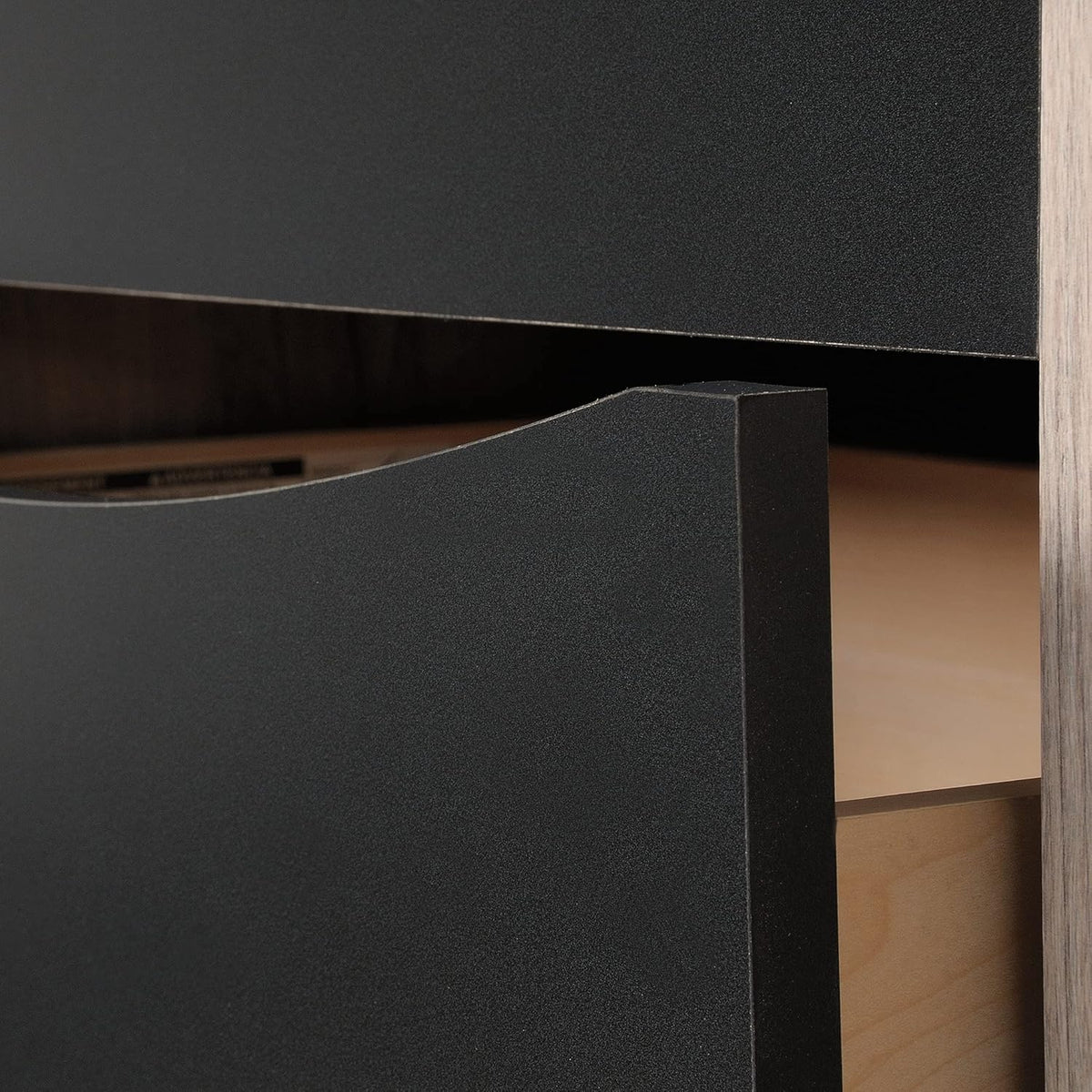 TV & Media Credenza with Drawers, Split Oak Finish P272412