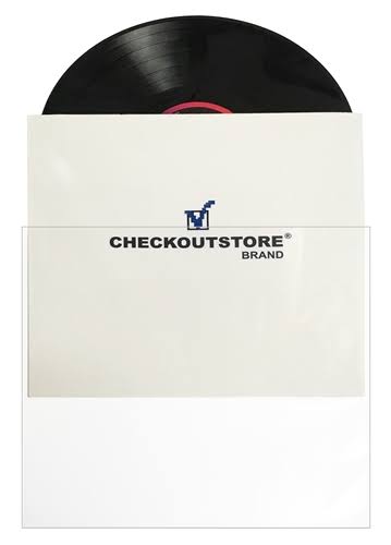 2000 Clear Plastic Outer Sleeves for 12x22 Vinyl Records Z6683