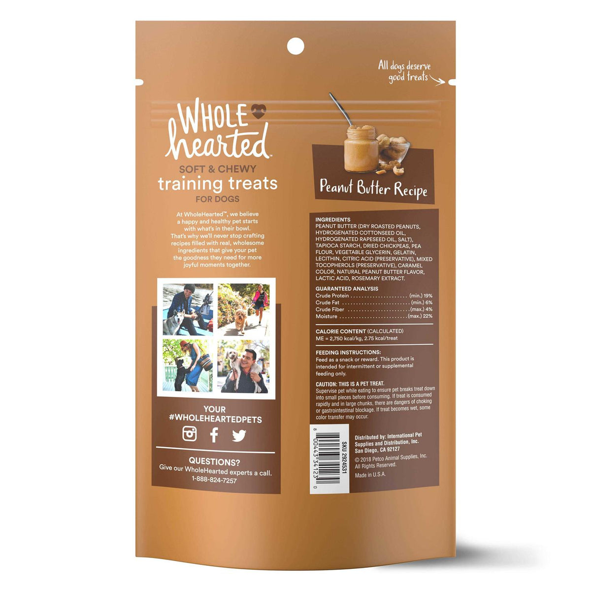Grain Free Peanut Butter Dog Training Treats D53473