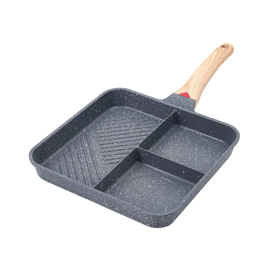 3 Section Nonstick Divided Grill Frying Pan V925881