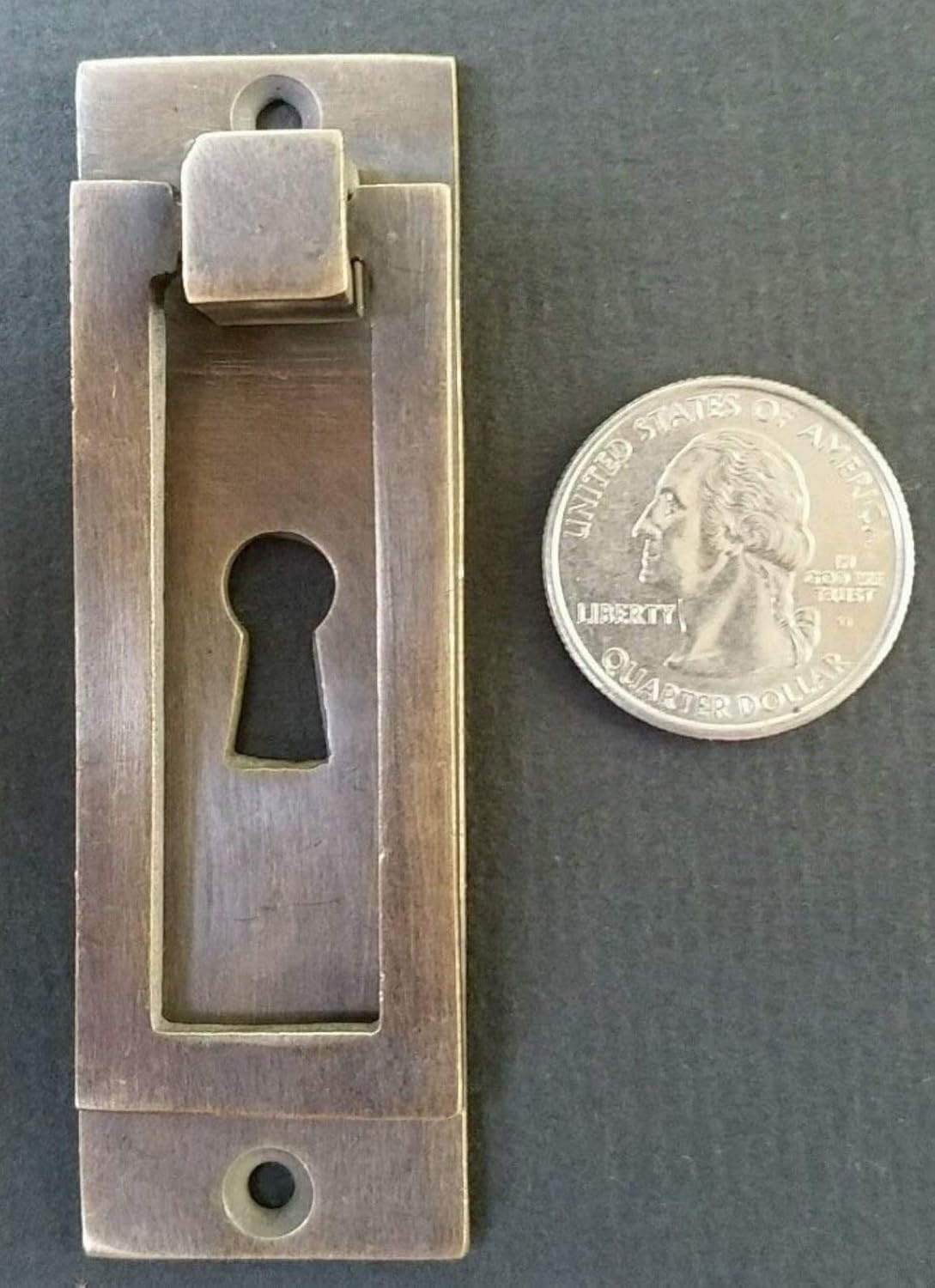 3 1/8" Brass Drawer Pull R3810