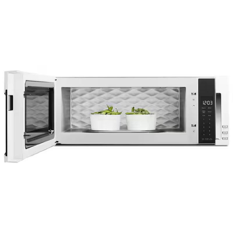 1.1 cu. ft. Low Profile Microwave Hood Combination in White R34193
