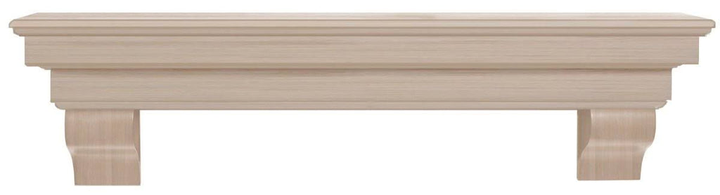 Unfinished Mantel Shelf 60x22 W1492
