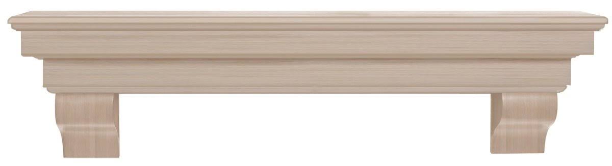 Unfinished Mantel Shelf 60x22 W1492