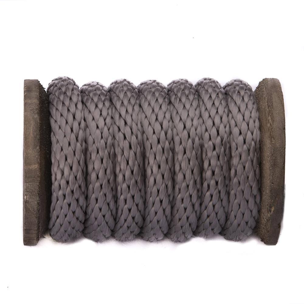 Silver Braided Utility Rope 5/8 inch x 100 Feet C3967