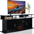 Fireplace TV Stand with Remote D123