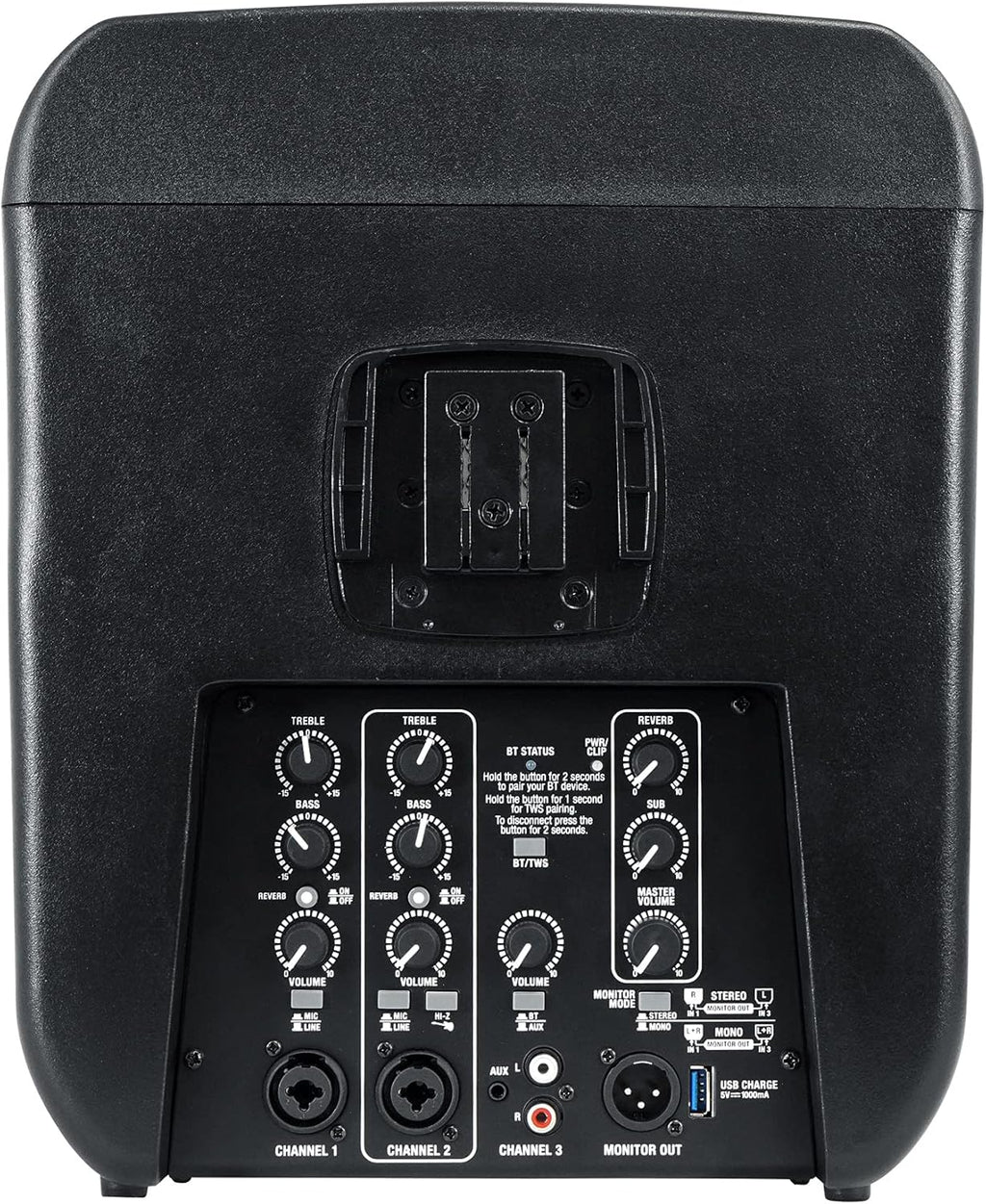 Portable Array PA DJ Speaker System with Subwoofer W828981