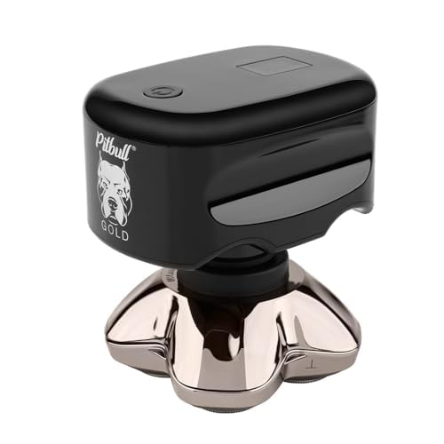 Gold Electric Head and Face Shaver F7554