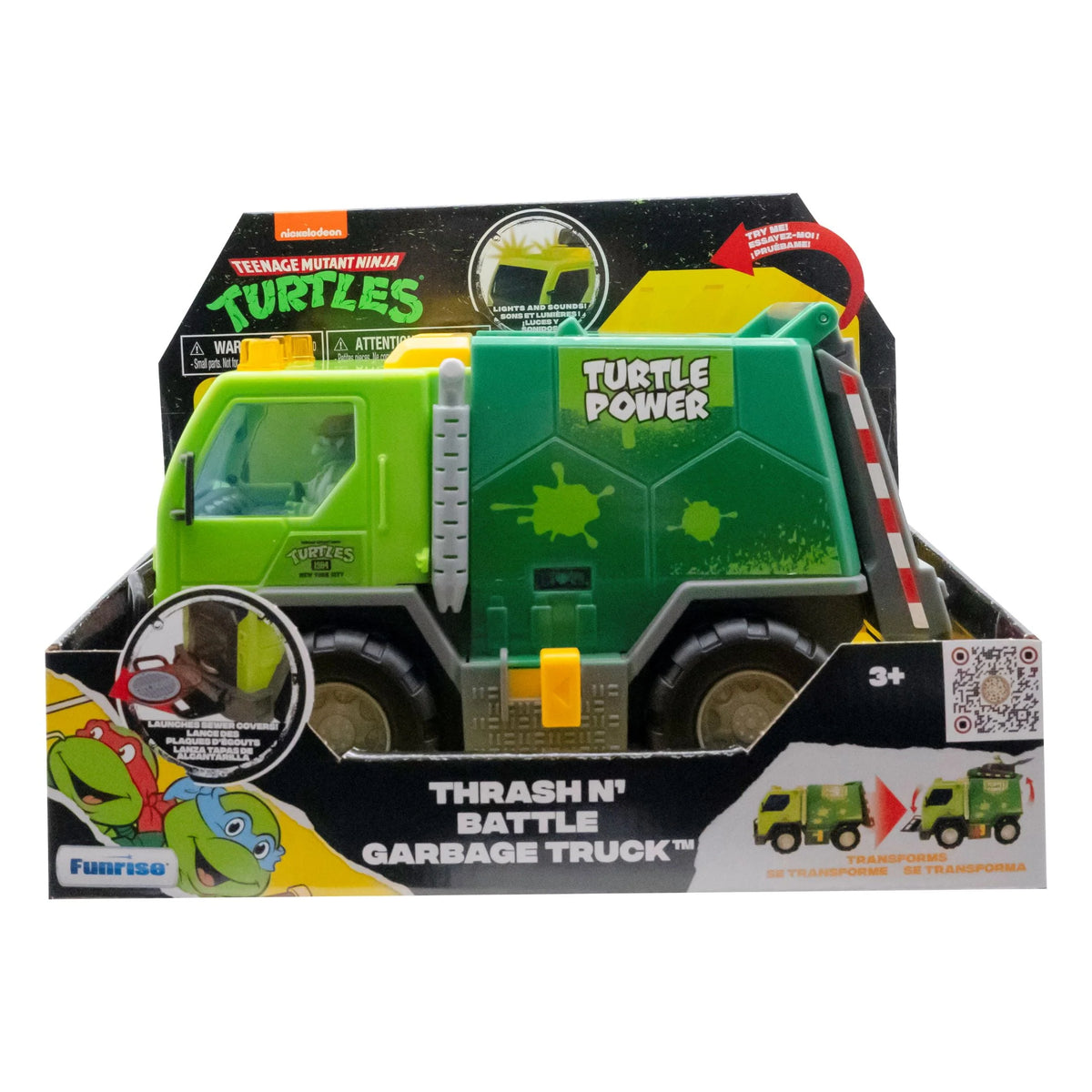 Green Garbage Truck P433358