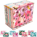 Deluxe Hanging File Folder Kit with Metal Hanging Basket, 12 Hanging Folders, 24 File Folders, Letter Size I74791