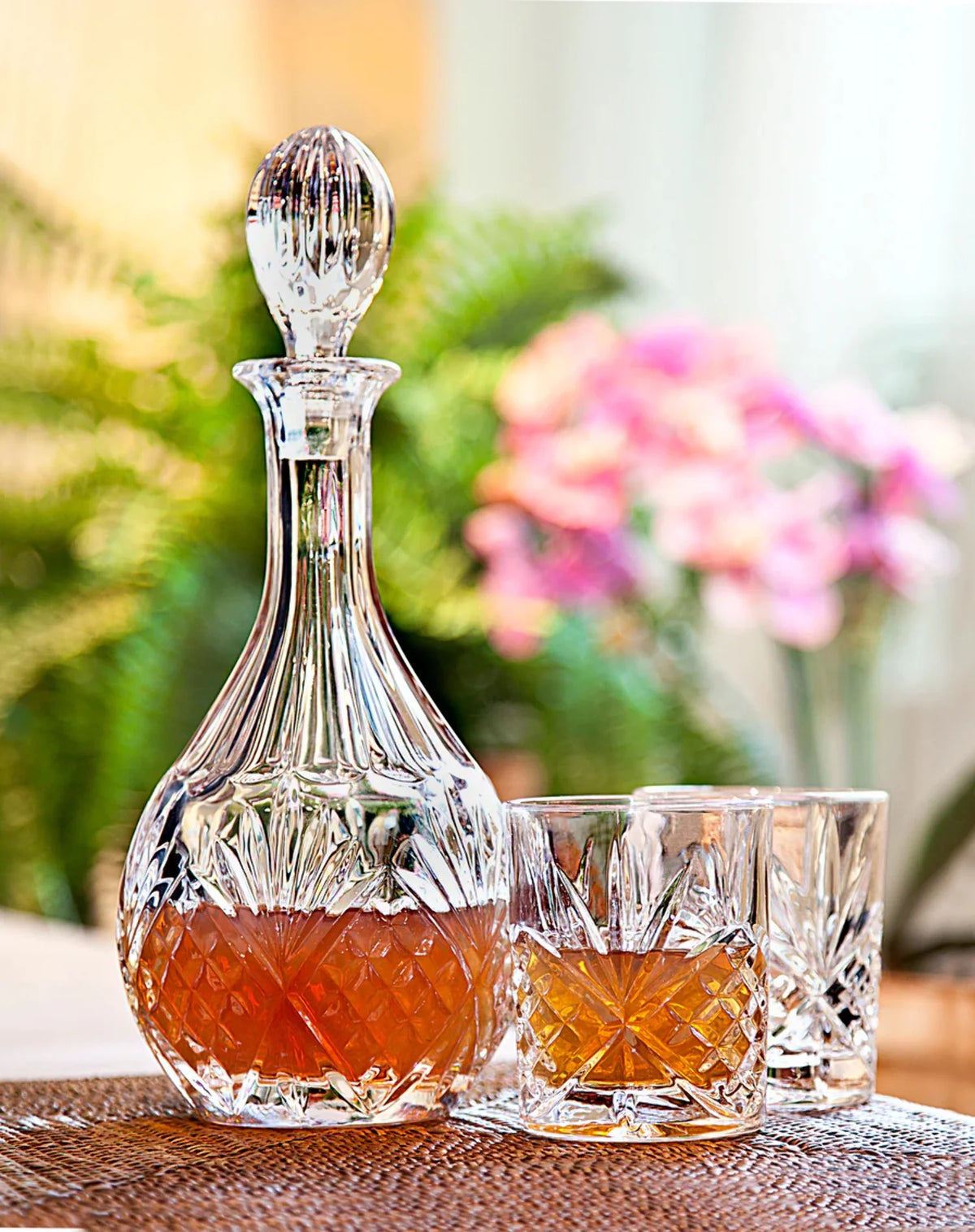 5 Piece Wine Decanter 28oz & Goblet 12oz Set C752775