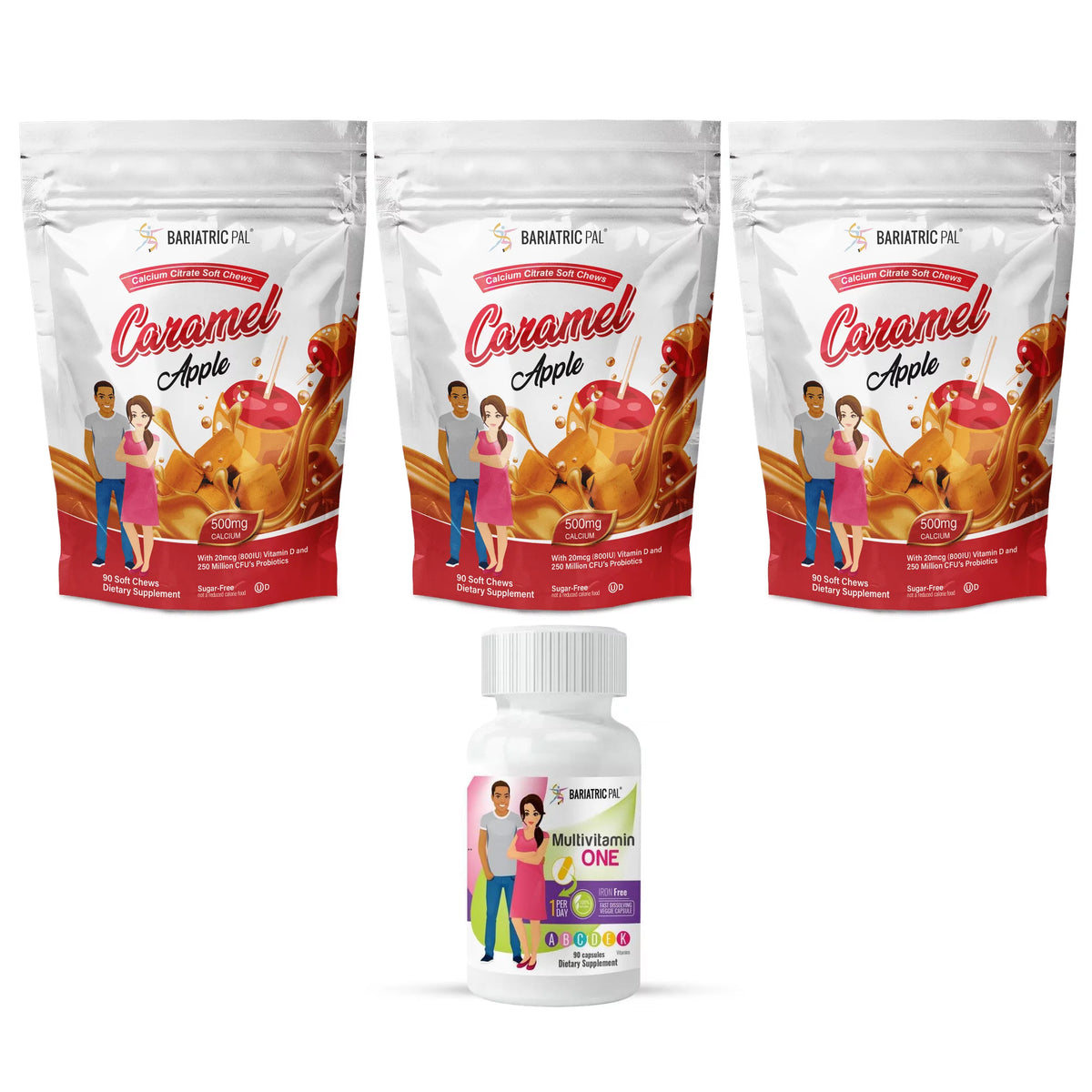 Capsules 3-Month Supply Multivitamin Calcium Citrate Soft Chews S26853