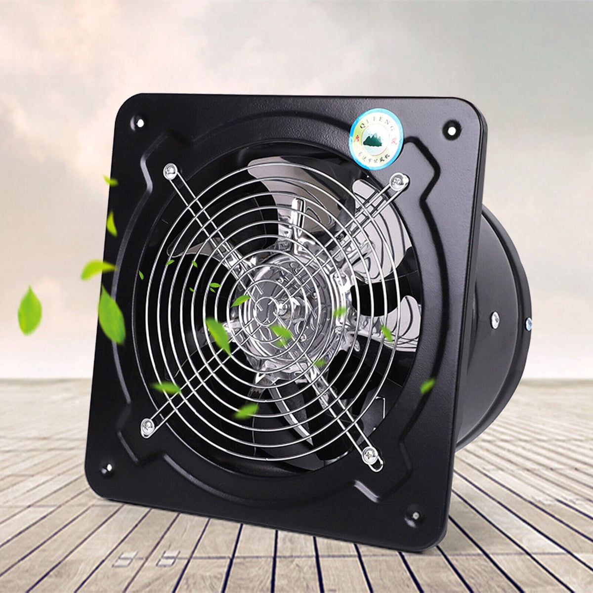 7" High Airflow Exhaust Fan, 110V 50W 2800 RPM Explosion-Proof Axial Fan Q108635
