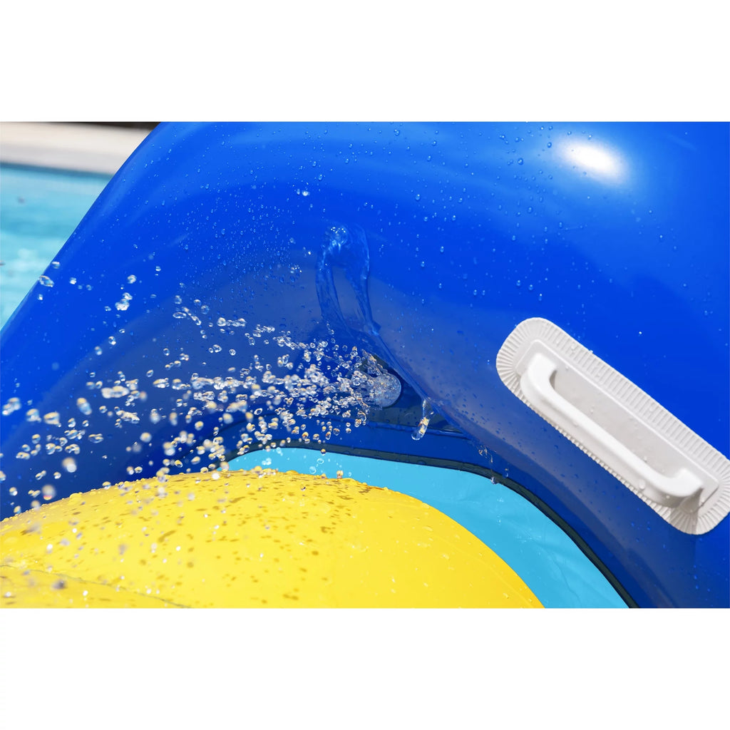Giant Inflatable Pool Water Slide with Built-In Sprinkler N606