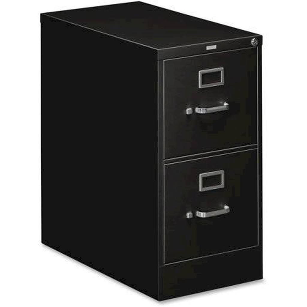 Black 2-Drawer Vertical File M15260