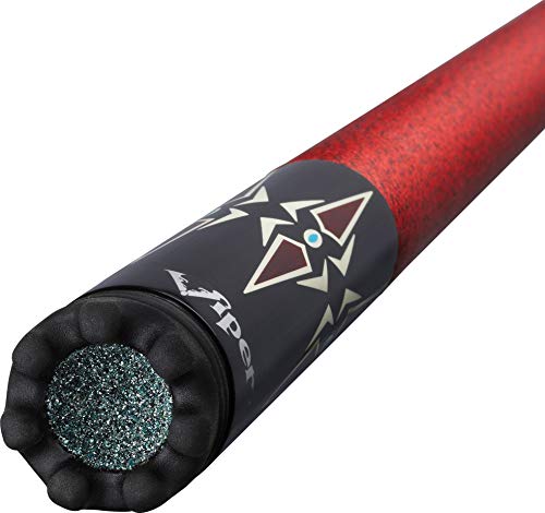 Black 2-Piece Billiard Pool Cue Q28214