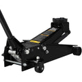 Black Steel Racing Floor Jack, 3 Ton (6,000 lb) Capacity M15136