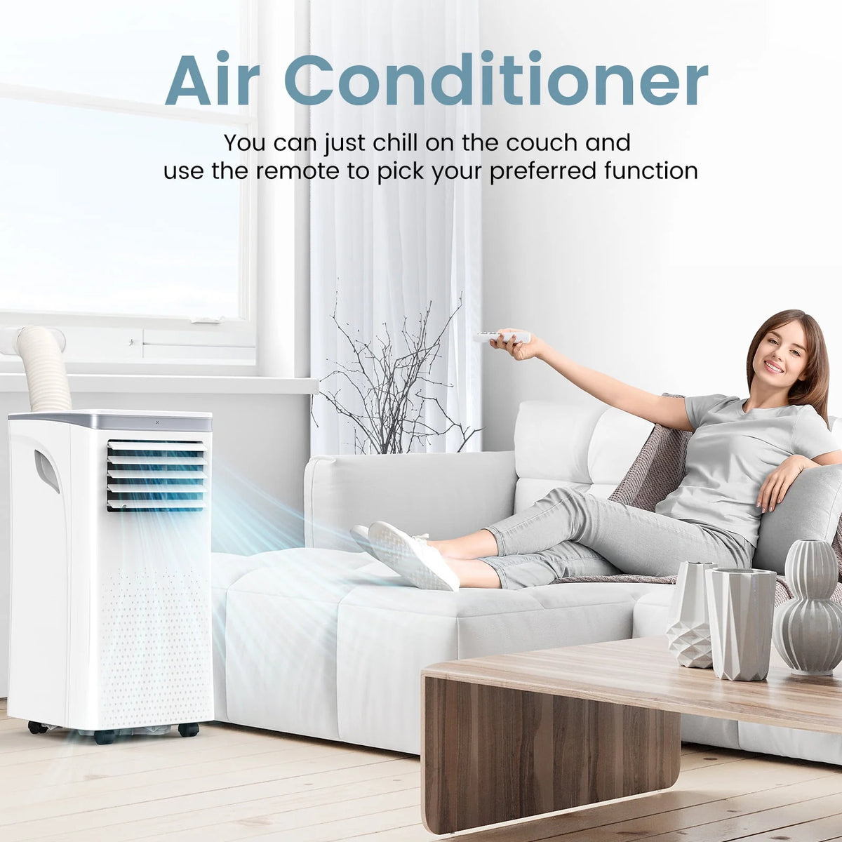 8000 BTU Portable Air Conditioner M76864