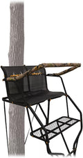Heavy-Duty 2-Person 18" Ladderstand Treestand J114