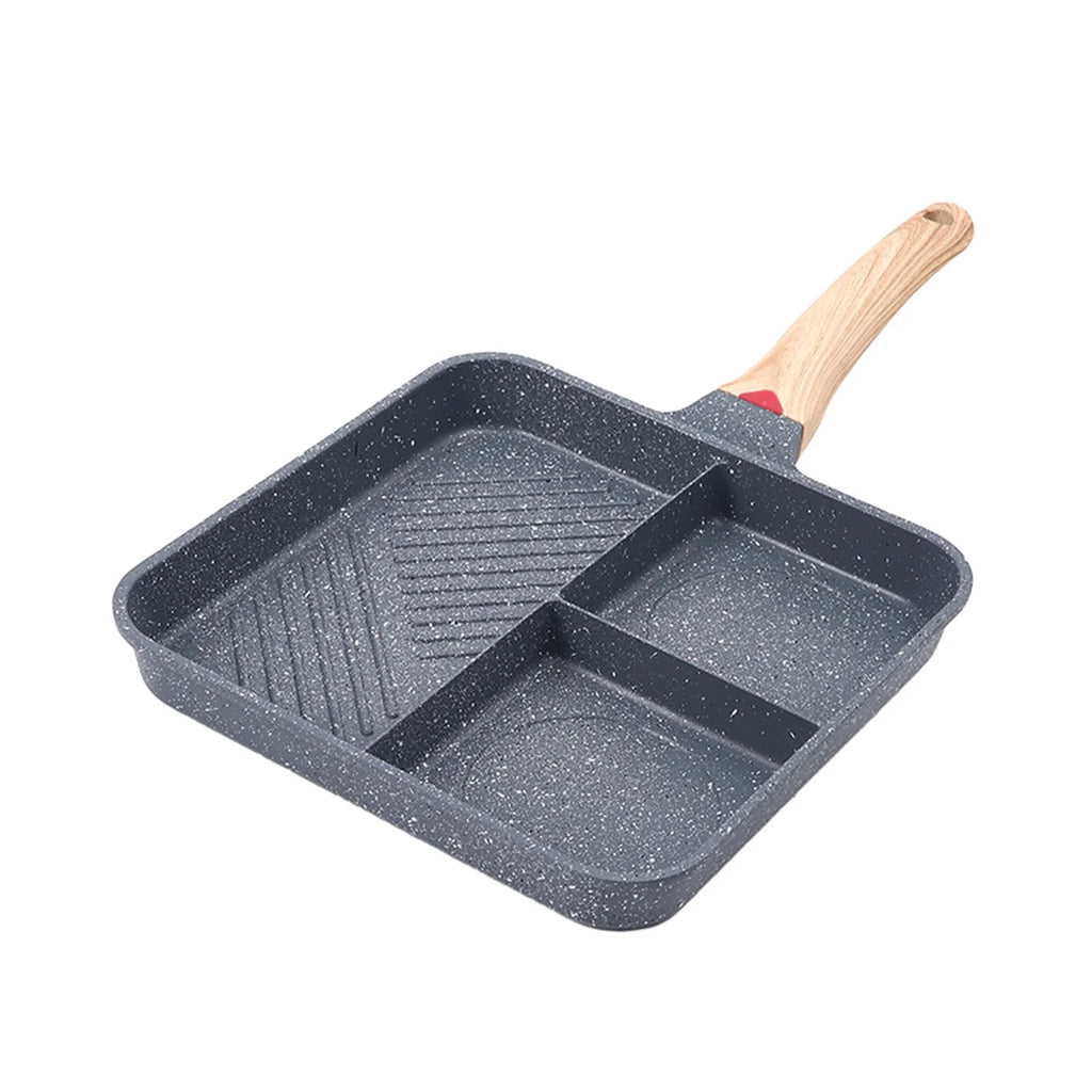 3 Section Nonstick Divided Grill Frying Pan V925881