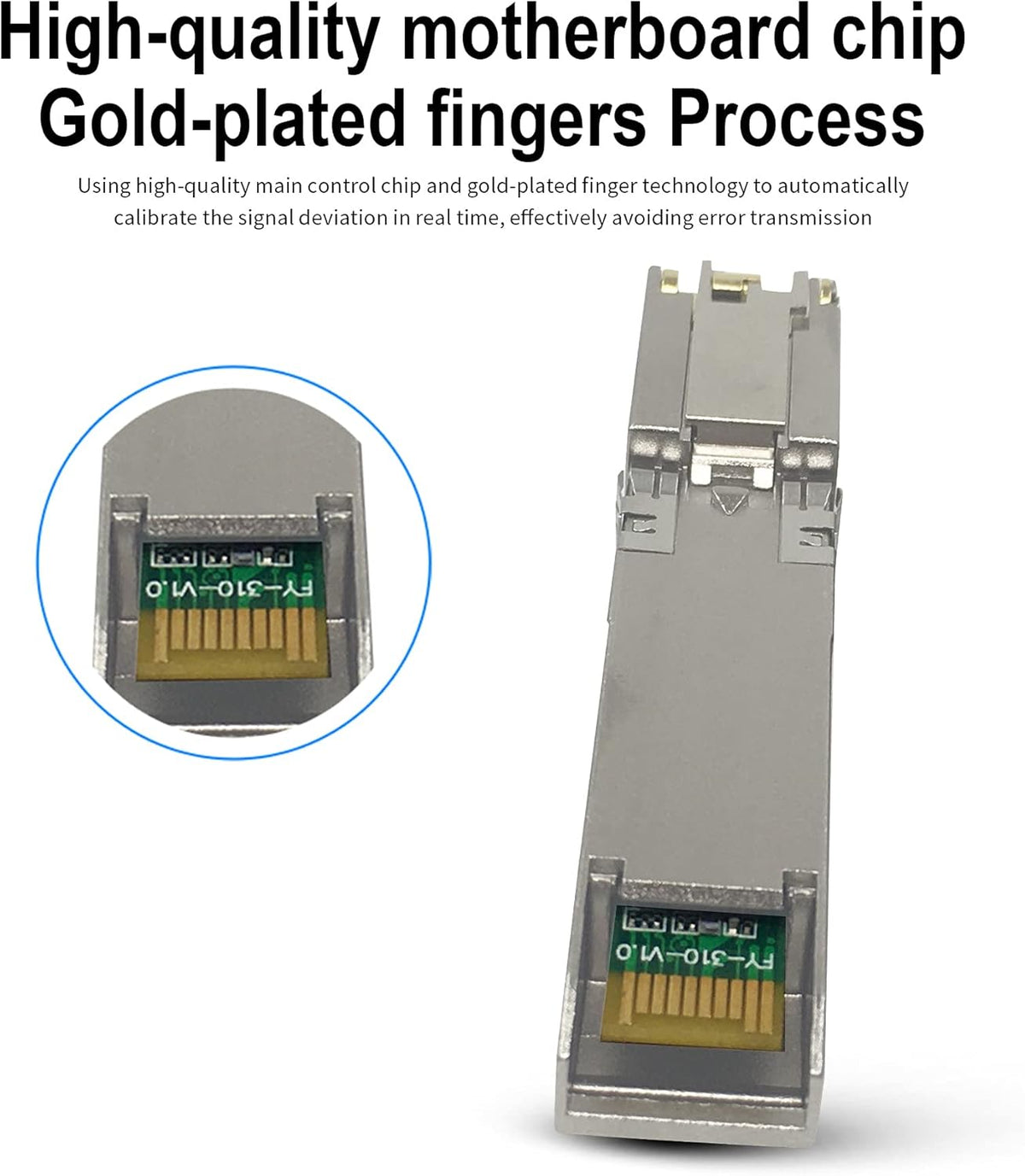 2 PCS Gigabit Fiber Optical Transceiver Connectors F912035