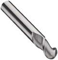 1/4x22 Diam 2 Flute Solid Carbide Ball End Mill V164709