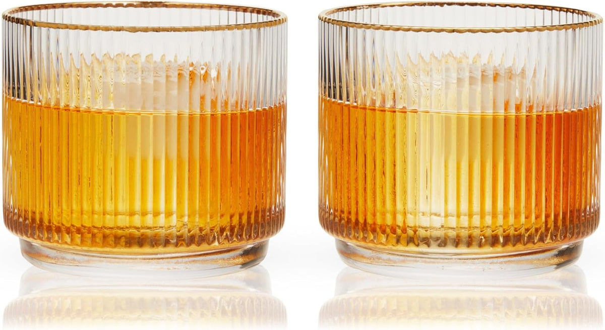 Crystal Lowball Tumblers 12oz Set of 2 H38194