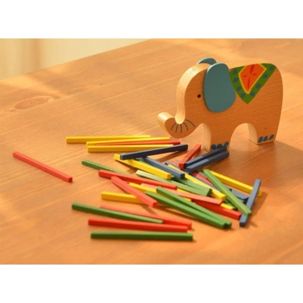 Wooden Stackable Building Blocks Educational Toys V255