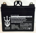 2 Pack 12V 35Ah Power Chair Scooter Battery M587