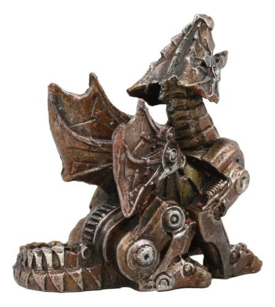 Steampunk Dragon Figurine J4949