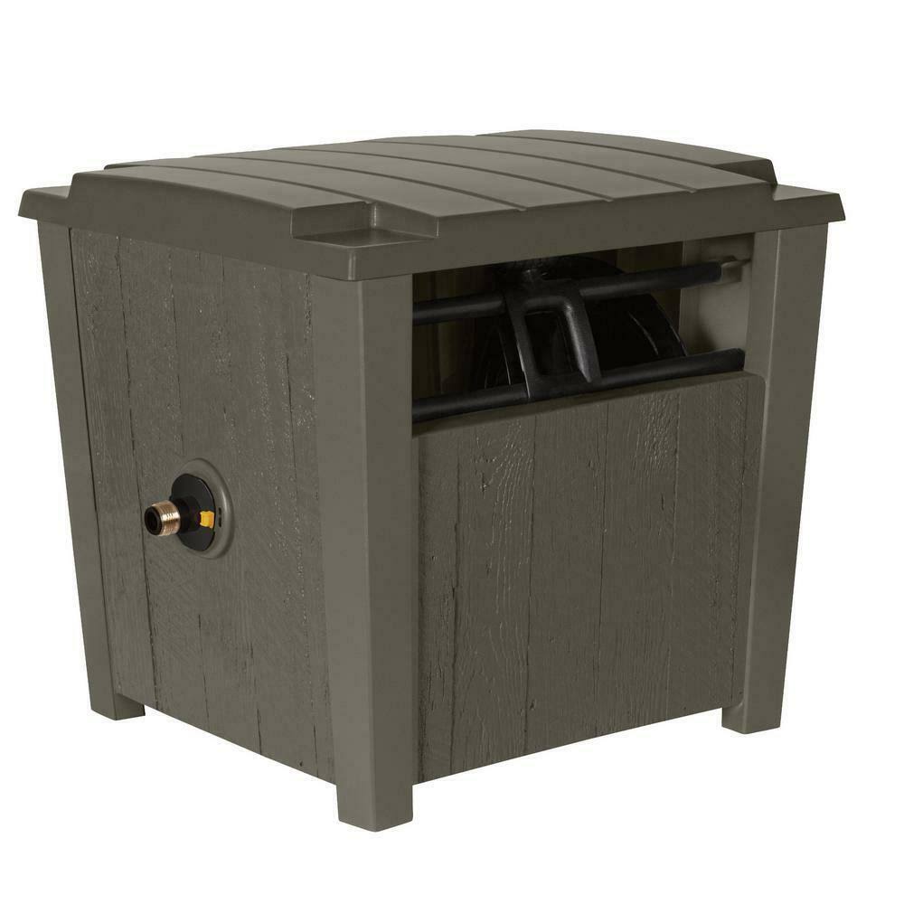 Farmhouse Hideaway Hose Reel Box I64168