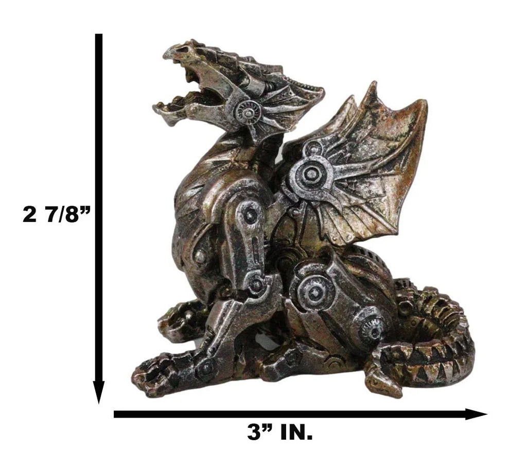 Steampunk Dragon Figurine J4949