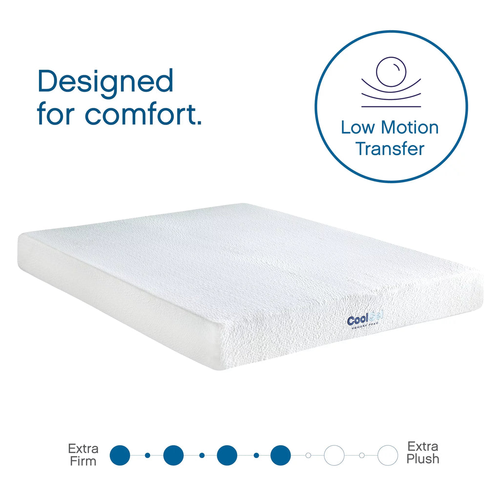 8 Gel Memory Foam Short Queen Mattress B649279