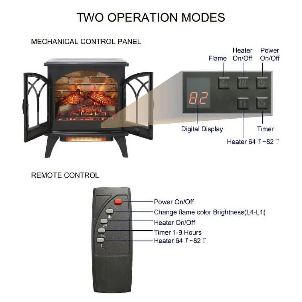 24 inch 3D Infrared Electric Stove U5651