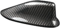 Black Carbon Fiber Car Antenna Cover Pack of 2 Q1319