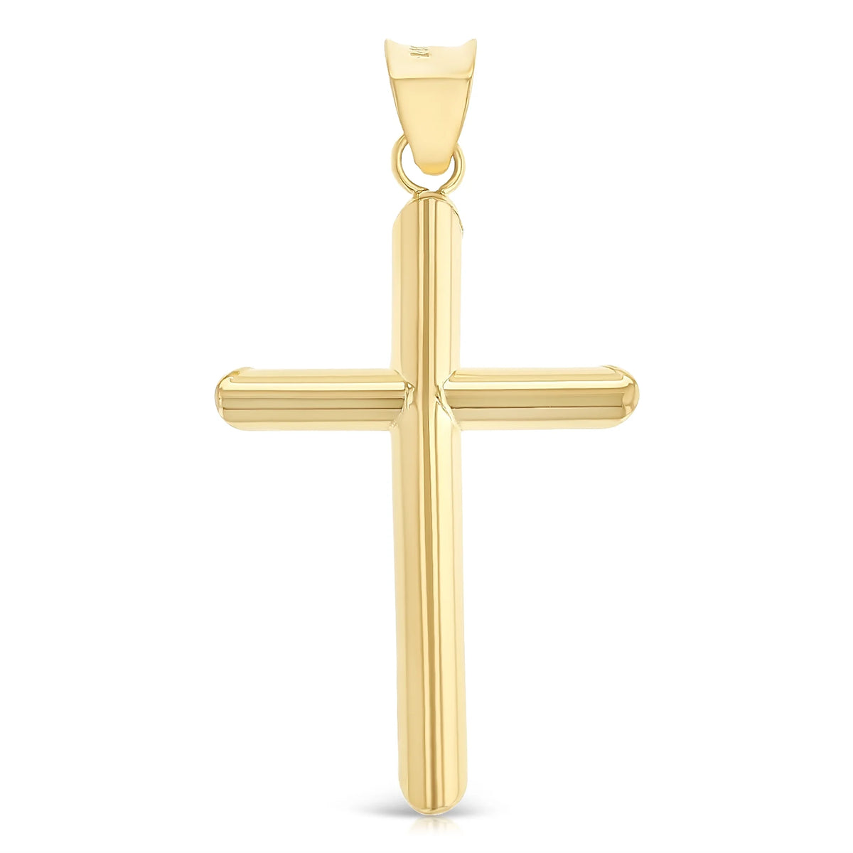14K Yellow Gold Cross Pendant B712183